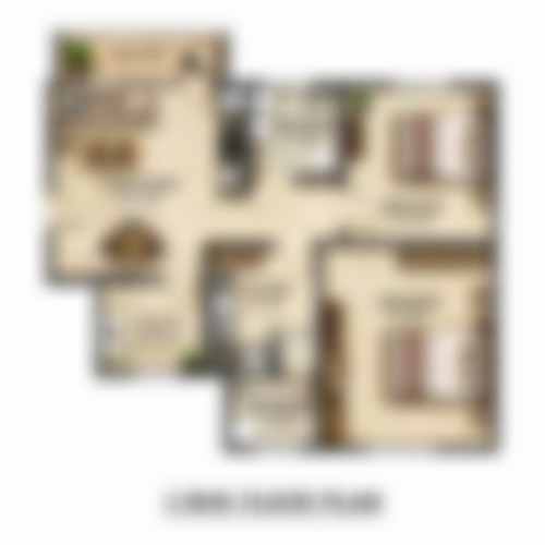 3 BHK Floor Plan